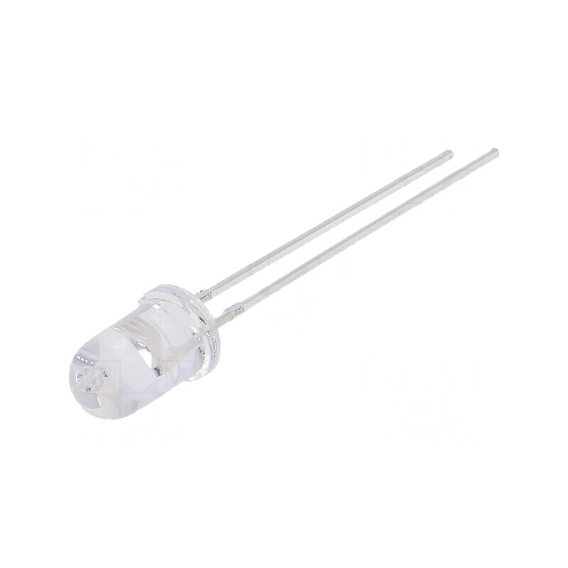 LED 5mm portocalie 1120-1560mcd 30° convex | Electronic-mag.ro | Componente Electronice