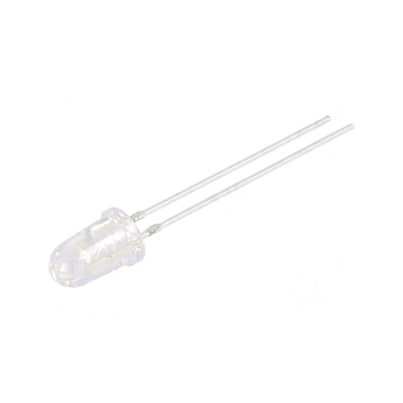 LED UV 30° 20mA 114mW 390-400nm 3-3,8VDC THT | Electronic-mag.ro | Componente Electronice