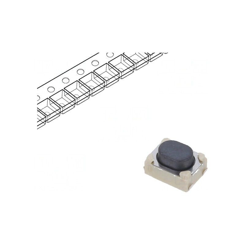 Microîntrerupător TACT SPST-NO 0,05A/16VDC SMT Poz: 2 | Electronic-mag.ro | Componente Electronice Microîntrerupător TACT SPST-NO 0,05A/16VDC SMT Poz: 2 | Electronic-mag.ro | Componente Electronice