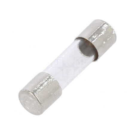 Siguranţă ardere rapidă 100mA 250VAC 5x20mm alamă | Electronic-mag.ro | Componente Electronice