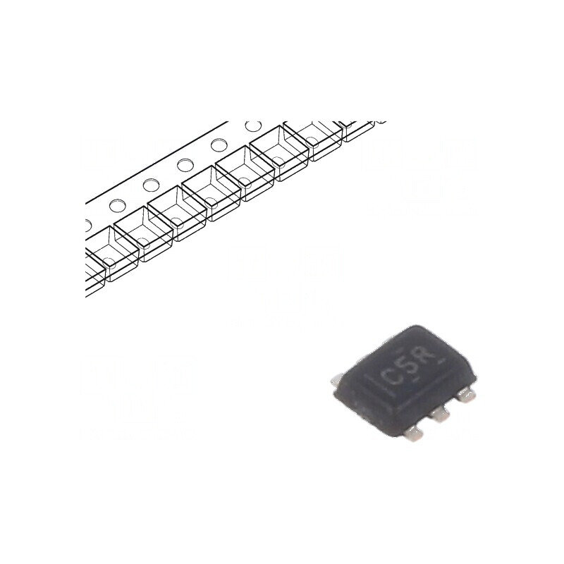 Comutator analogic SPDT CMOS SMD 1,65-5,5VDC 1 IN 4 | Electronic-mag.ro | Componente Electronice