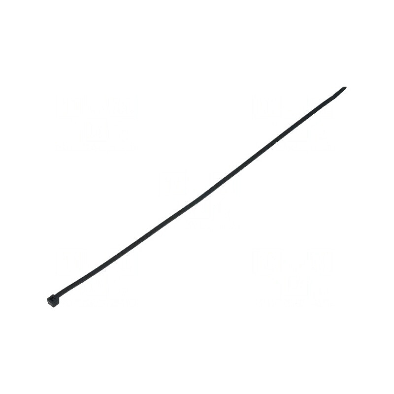 Colier de strângere poliamidă 390mm 4,7mm 355N negru | Electronic-mag.ro | Componente Electronice