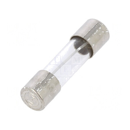 Siguranţă cilindrică sticlă 63mA 250VAC întârziere | Electronic-mag.ro | Componente Electronice