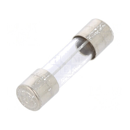 Siguranţă întârziere 100mA 250VAC 5x20mm alamă | Electronic-mag.ro | Componente Electronice