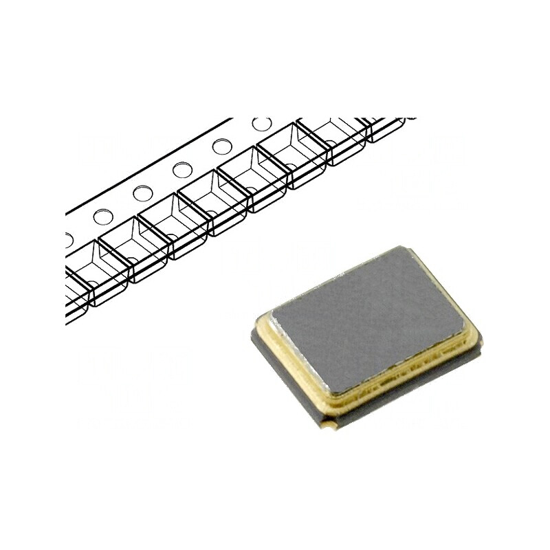 Rezonator cu cuarț 12MHz ±30ppm 20pF SMD 3,2x2,5x0,7mm | Electronic-mag.ro | Componente Electronice
