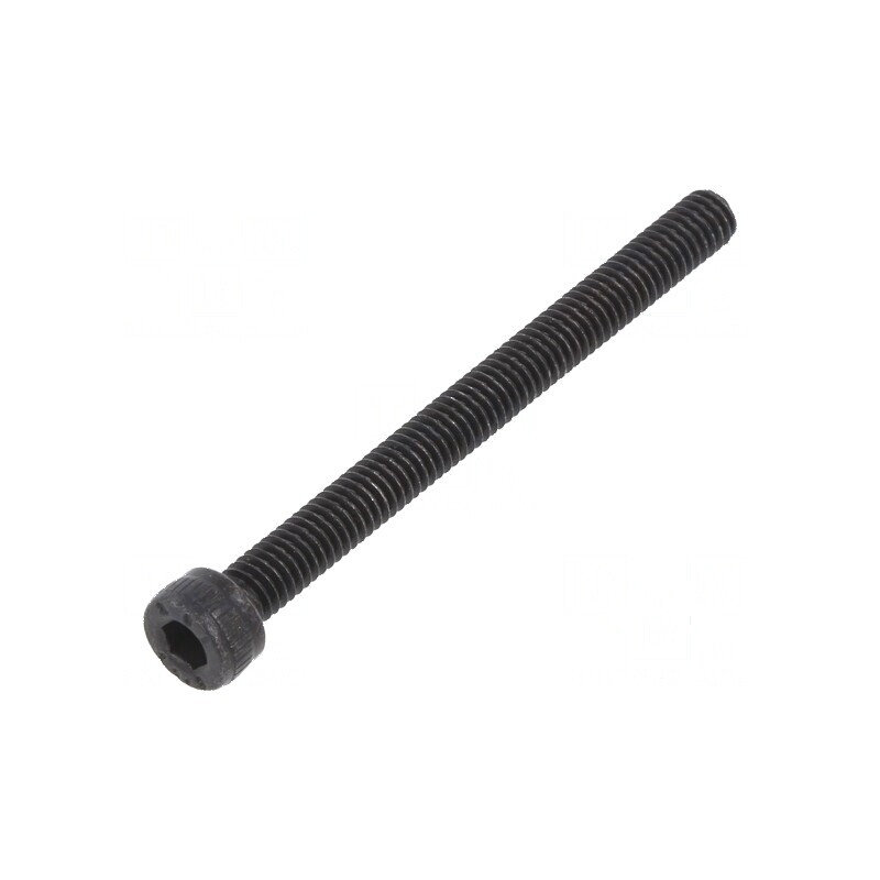 Şurub M4x45 cu cap rotund imbus HEX 3mm oţel DIN 912 | Electronic-mag.ro | Componente Electronice