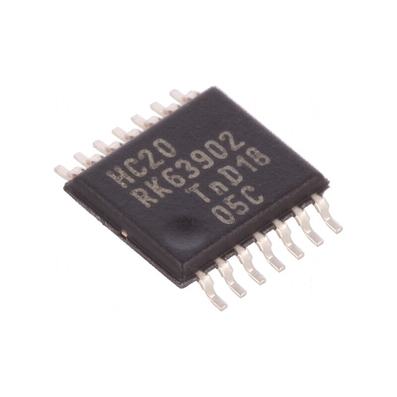 IC digital NAND 2 canale 4 intrări CMOS SMD TSSOP14 tub HC | Electronic-mag.ro | Componente Electronice