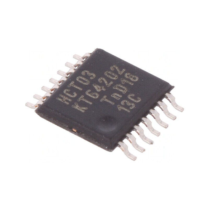 Circuit integrat NAND digital 4 canale CMOS TTL SMD TSSOP14 4,5-5,5VDC | Electronic-mag.ro | Componente Electronice