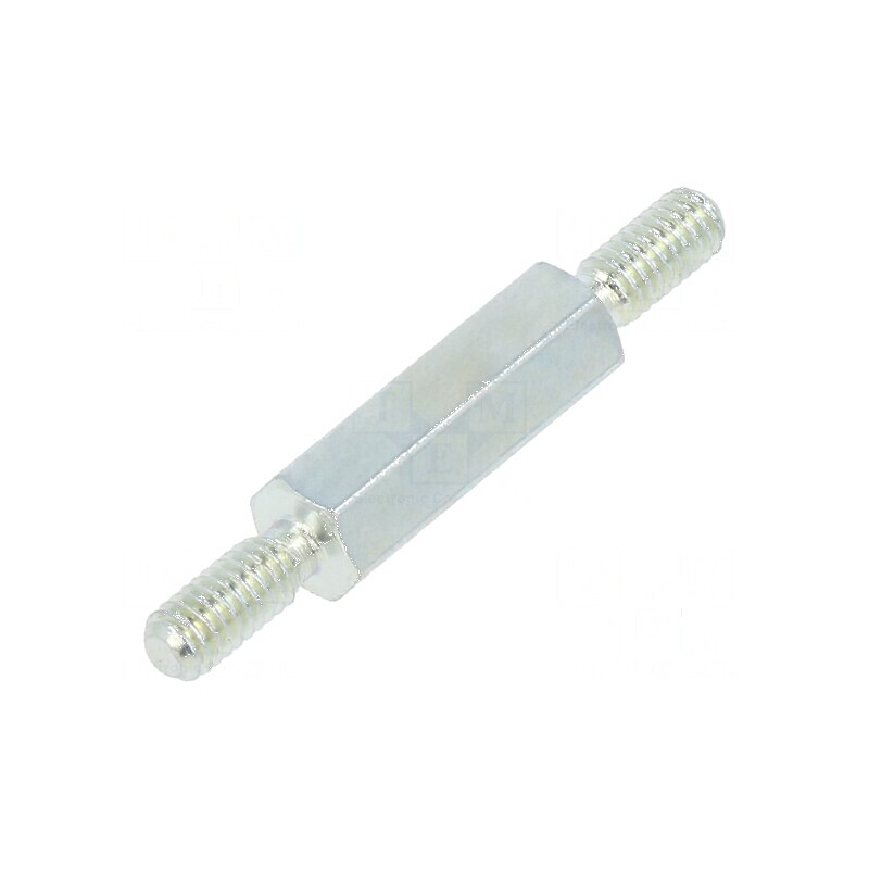 Piuliță distanțieră filet M2,5 12mm hexagonală | Electronic-mag.ro | Componente Electronice