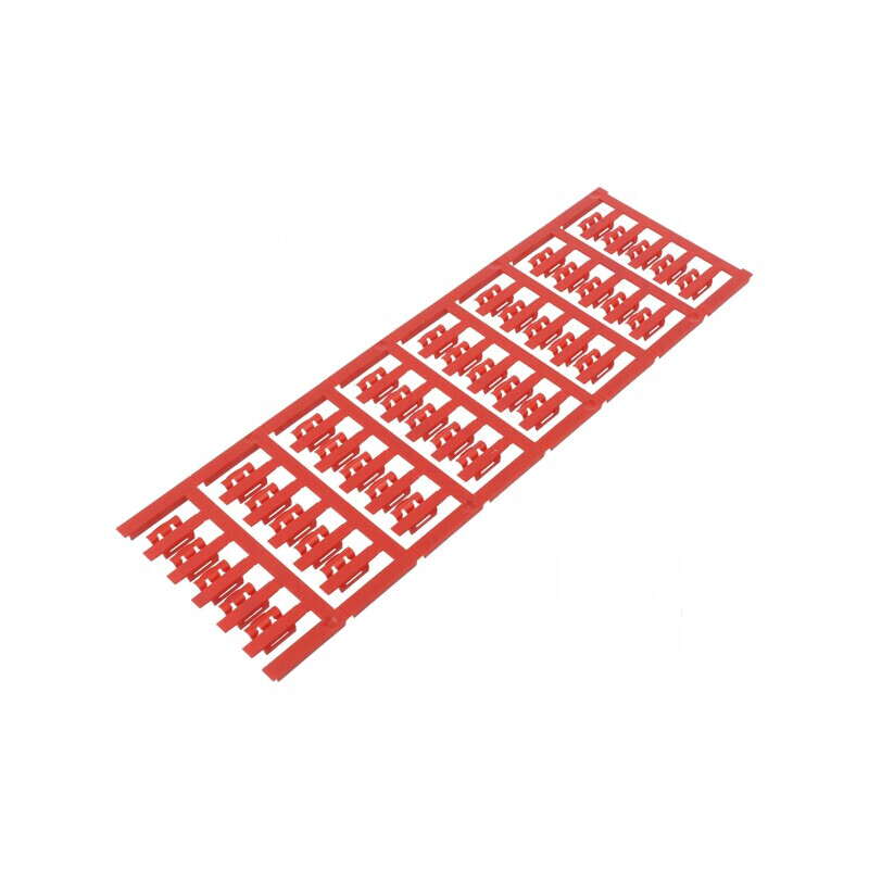 Markere roşii 2÷3,5mm poliamidă 66 -40÷100°C clichet SFC | Electronic-mag.ro | Componente Electronice