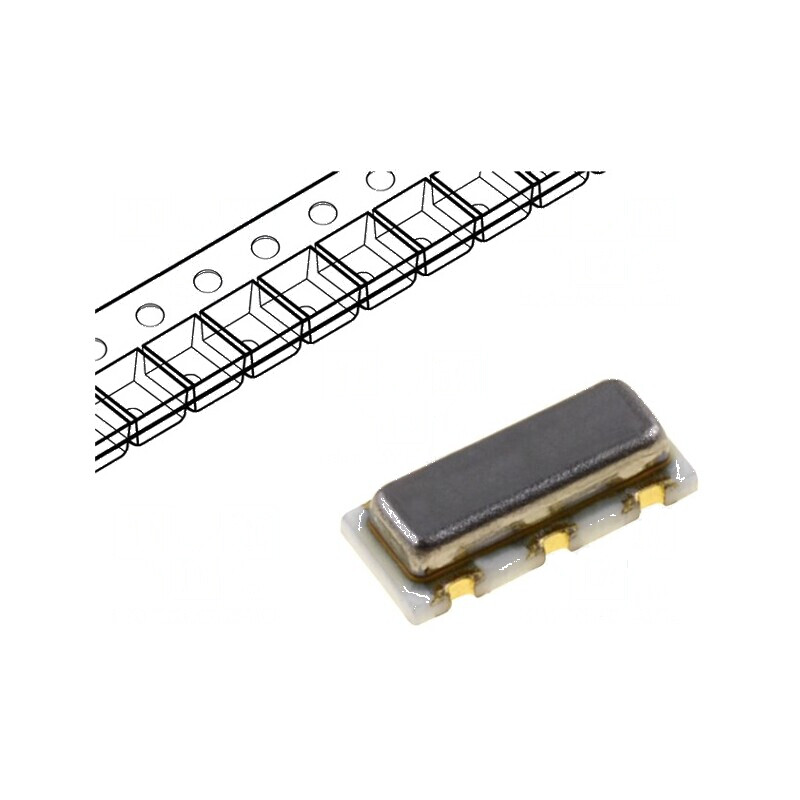 Rezonator ceramic SMD 6MHz 4,5x2x1,15mm ±0,5% -20÷80°C | Electronic-mag.ro | Componente Electronice