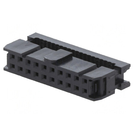 Conector IDC mufă mamă 20 PIN fără presare cablu | Electronic-mag.ro | Componente Electronice