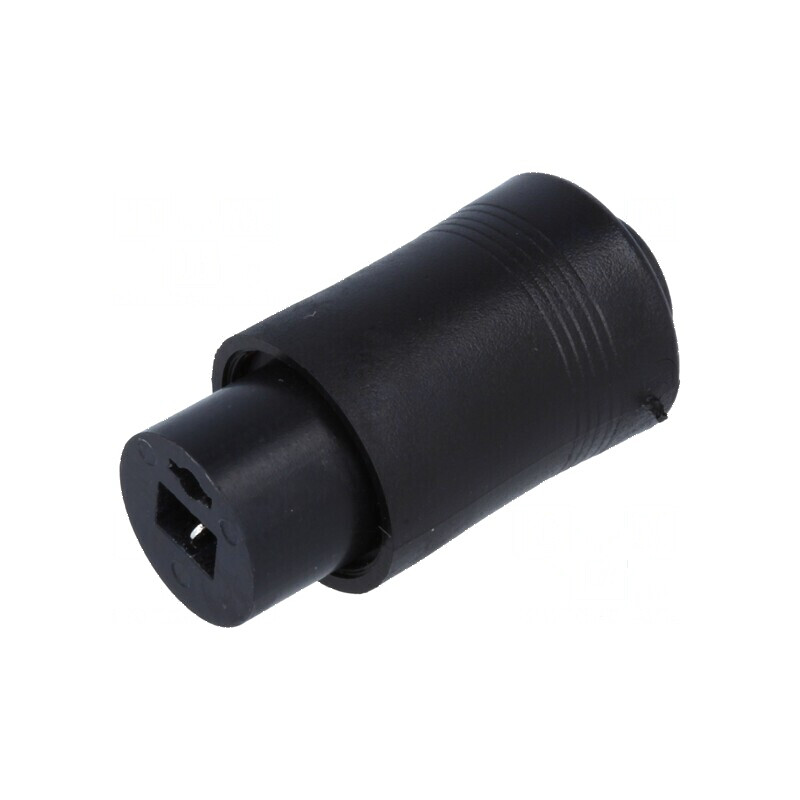 Conector difuzoare mufă mamă plastic lipire drept | Electronic-mag.ro | Componente Electronice