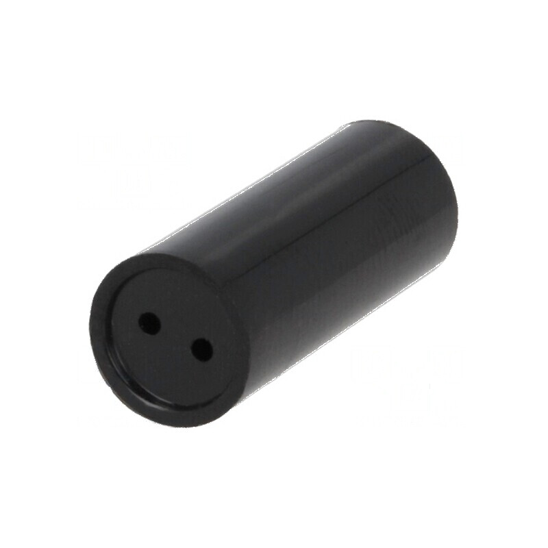 Bucșă de distanțare LED 7,5mm neagră pentru LED 5mm Lungime 9mm | Electronic-mag.ro | Componente Electronice Bucșă de distanțare LED 7,5mm neagră pentru LED 5mm Lungime 9mm | Electronic-mag.ro | Componente Electronice