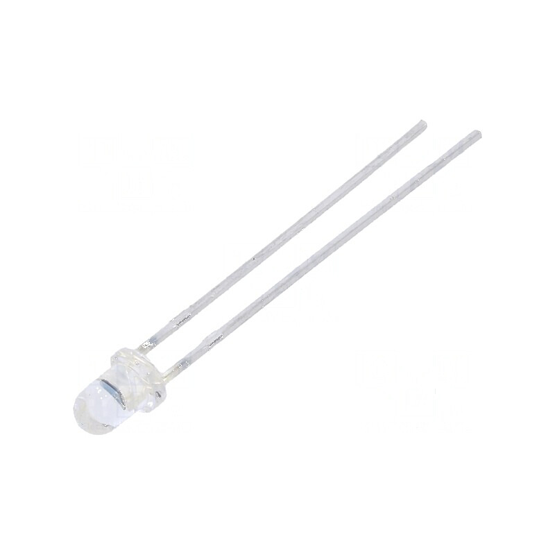 Fotodiodă PIN 3mm THT 940nm 45° 10nA Convexă Transparentă | Electronic-mag.ro | Componente Electronice
