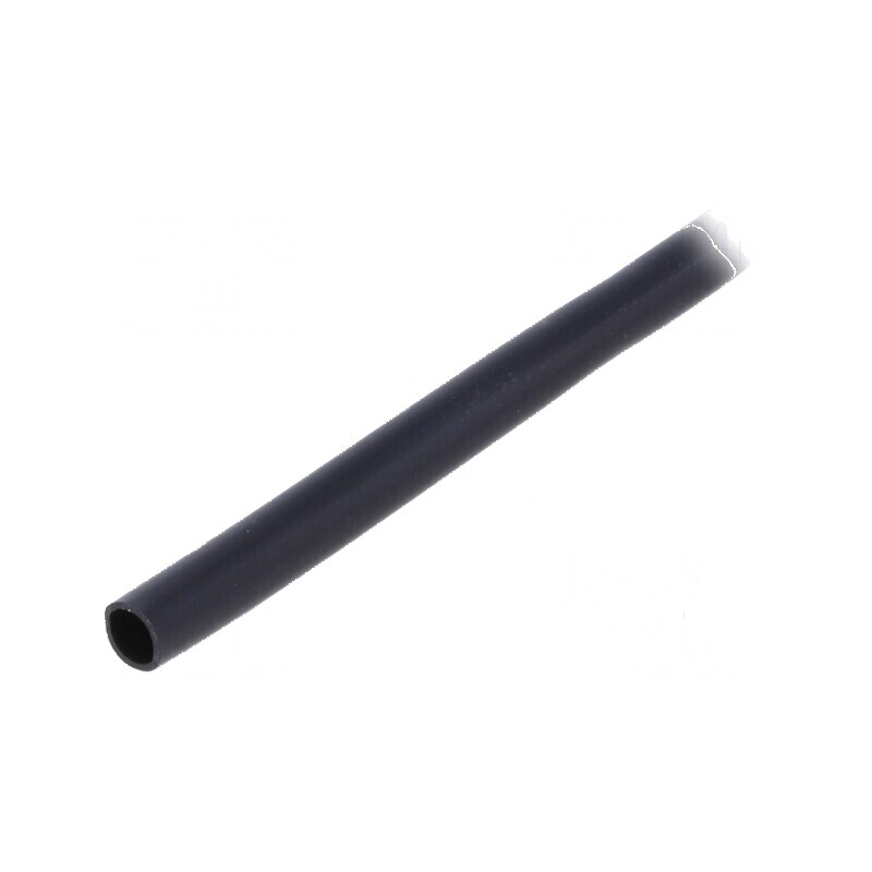 Manșon electroizolant PVC negru 3,5mm -20° până la 125°C | Electronic-mag.ro | Componente Electronice