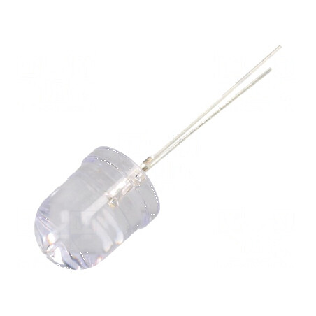 LED 10mm portocalie 1120÷1560mcd 30° convex | Electronic-mag.ro | Componente Electronice