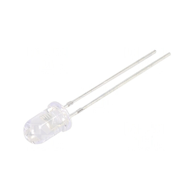 LED UV 30° 20mA 114mW 390-400nm THT | Electronic-mag.ro | Componente Electronice
