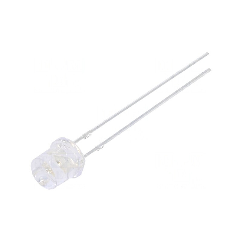 LED UV 140° 20mA 114mW 400-410nm THT | Electronic-mag.ro | Componente Electronice