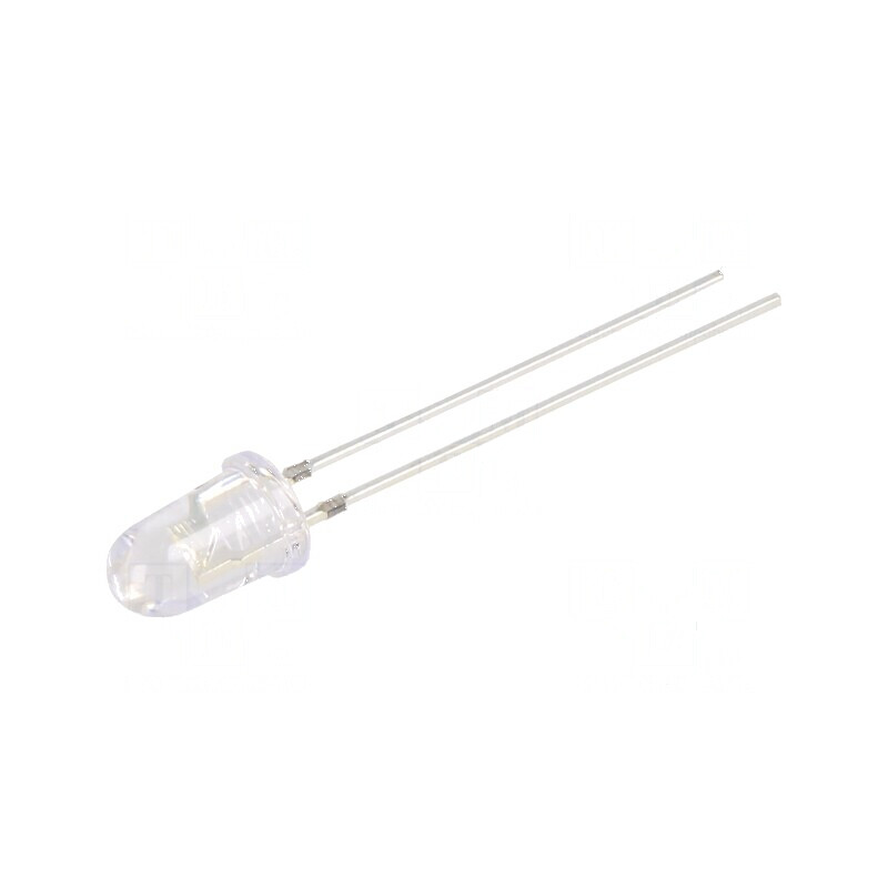LED UV 30° 20mA 114mW 400-410nm 3-3,8VDC THT | Electronic-mag.ro | Componente Electronice