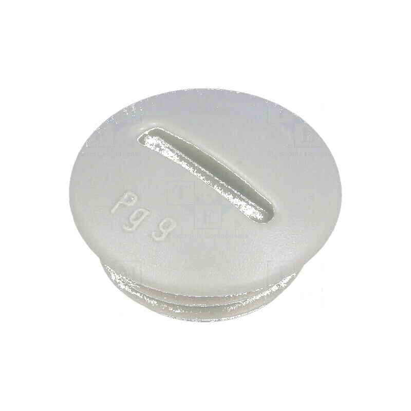 Capac de protecție PG9 polistiren gri deschis 6mm | Electronic-mag.ro | Componente Electronice
