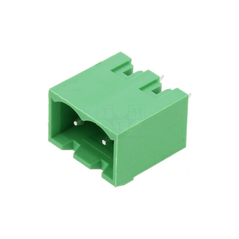 Regletă de conexiuni deconectabilă 5,08mm 2 drept tată | Electronic-mag.ro | Componente Electronice