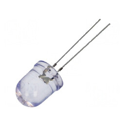 LED galben 10mm 14400-170000mcd 30° convex | Electronic-mag.ro | Componente Electronice