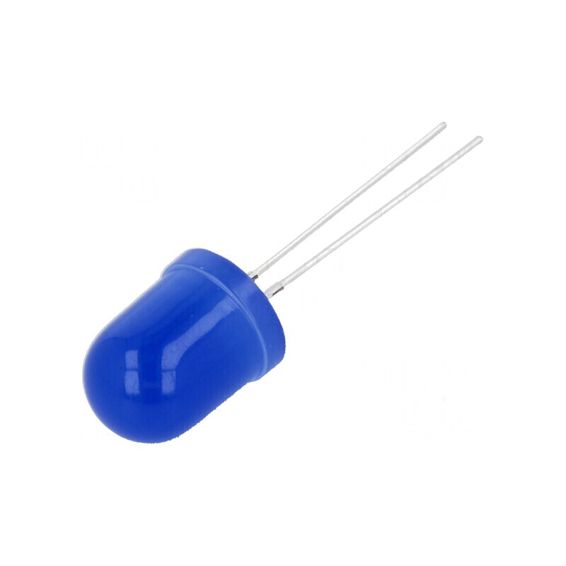 LED 10mm Albastru Clipire 220-330mcd 30° 20mA | Electronic-mag.ro | Componente Electronice