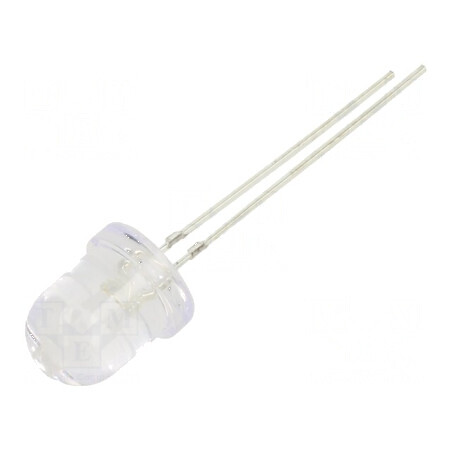 LED 8mm Albastru 12000-14400mcd 30° Convex | Electronic-mag.ro | Componente Electronice