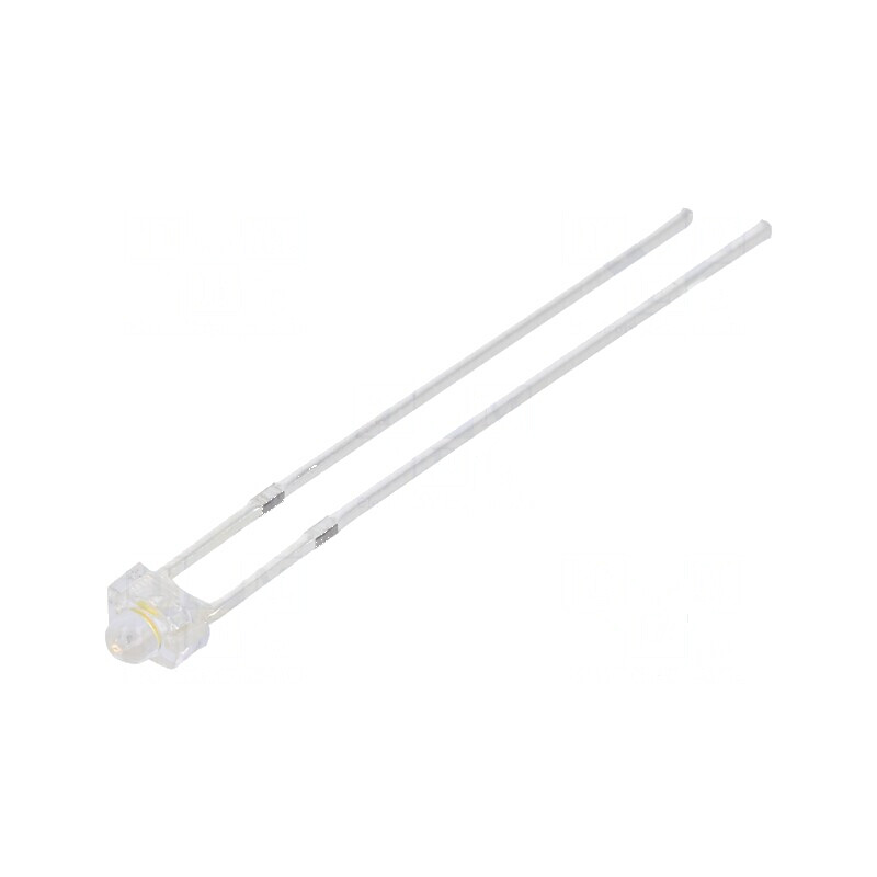 LED alb cald 1,8mm 7500mcd 50° convex oval | Electronic-mag.ro | Componente Electronice