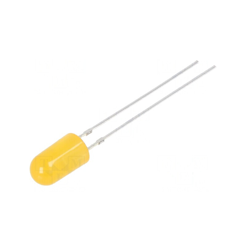LED portocalie 4,8mm cu clipire 330-500mcd 60° 20mA 3V/3,5V/5V | Electronic-mag.ro | Componente Electronice