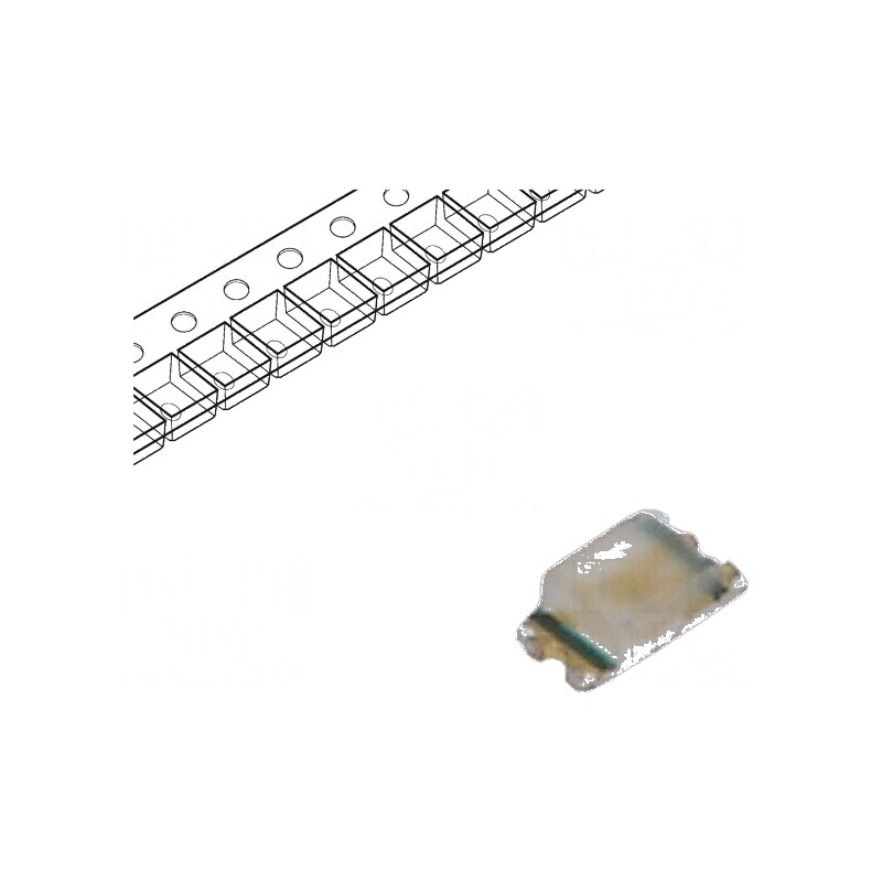 LED SMD 0603 Albastru 14-40mcd 2,9V 5mA 66mW 1,6x0,8x0,55mm | Electronic-mag.ro | Componente Electronice