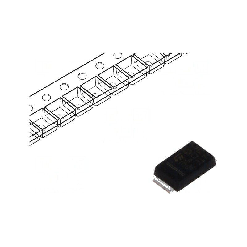Diodă Schottky SMD 60V 3A SOD128 pentru redresare | Electronic-mag.ro | Componente Electronice