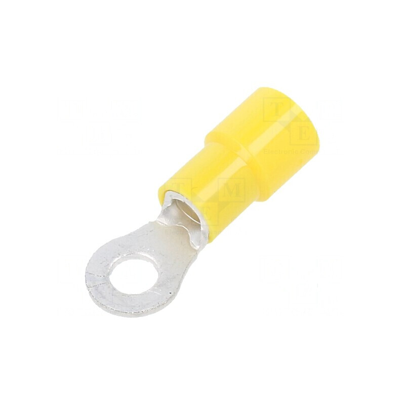 Vârf inelar M4 4,3mm 2,63-6,63mm² crimpat pe cablu izolată | Electronic-mag.ro | Componente Electronice Vârf inelar M4 4,3mm 2,63-6,63mm² crimpat pe cablu izolată | Electronic-mag.ro | Componente Electronice