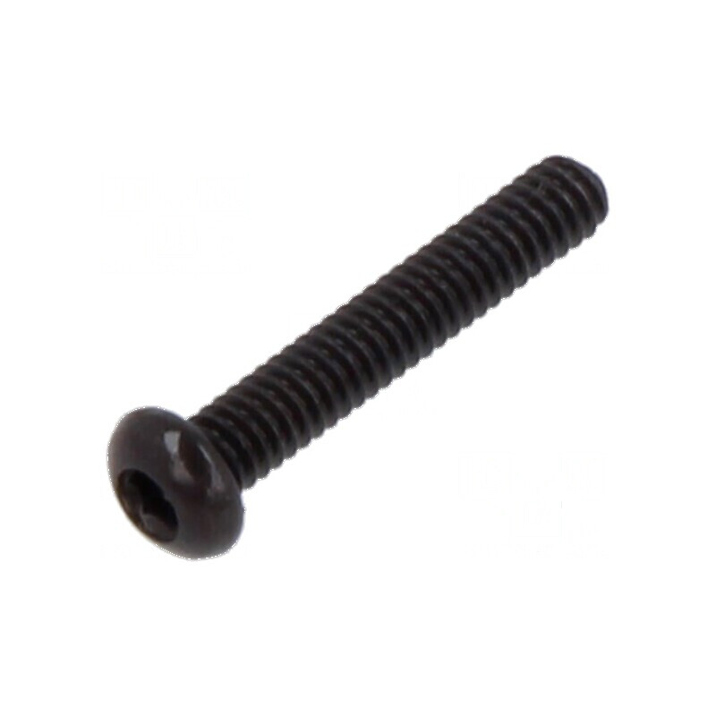 Şurub M2x12 Imbus HEX 1,3mm Oţel Negru | Electronic-mag.ro | Componente Electronice