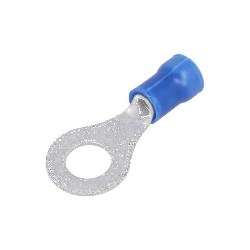 Vârf inelar M6 6,35mm crimpat pentru cablu 1,04-2,62mm² | Electronic-mag.ro | Componente Electronice