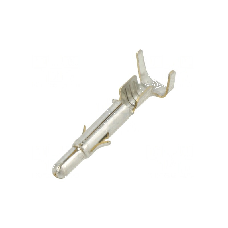 Pin tată alamă cositorit 0,5-2mm2 20-14AWG vrac 6,35mm | Electronic-mag.ro | Componente Electronice