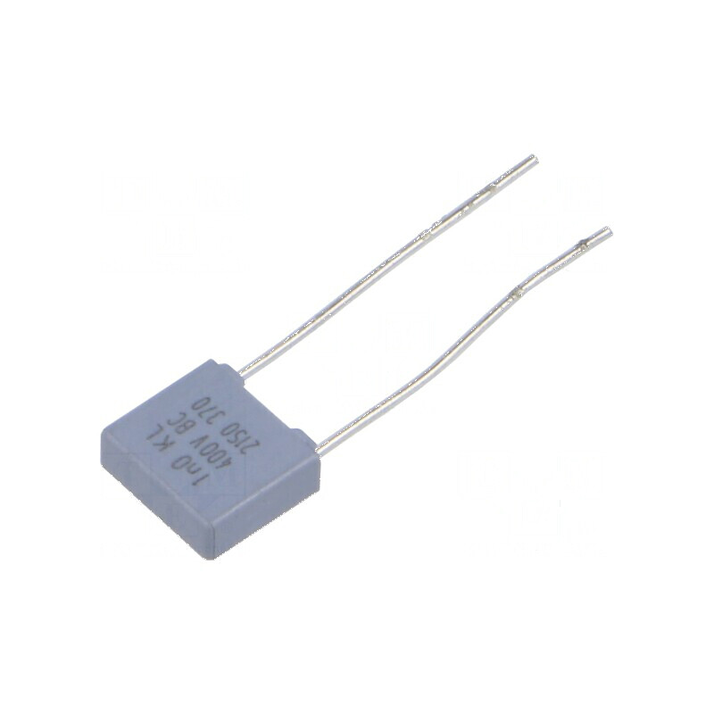 Condensator poliester 1nF 220VAC 400VDC 5,08mm THT ±10% | Electronic-mag.ro | Componente Electronice