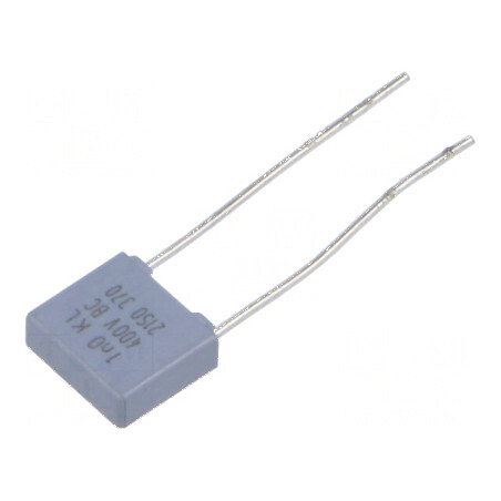 Condensator poliester 1nF 220VAC 400VDC 5,08mm THT ±10% | Electronic-mag.ro | Componente Electronice