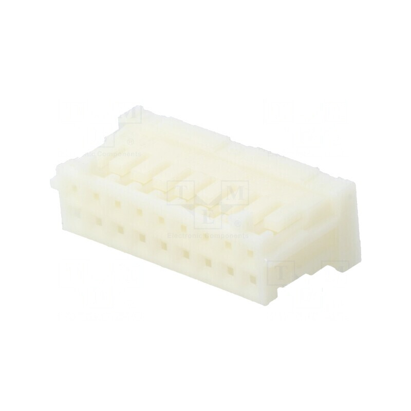 Conector cablu-cablu PCB mufa mamă DF1B 2,5mm PIN 18 drept | Electronic-mag.ro | Componente Electronice