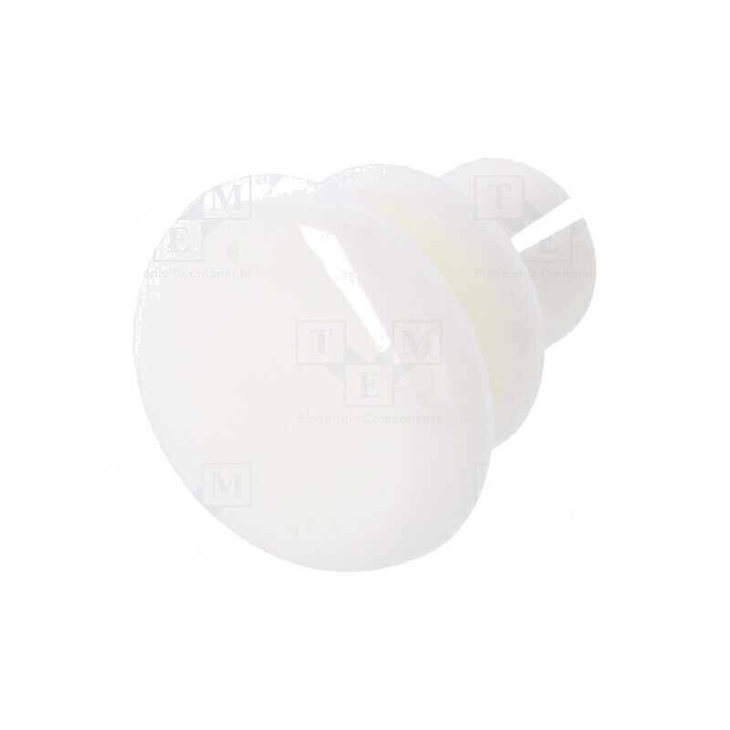 Diblu poliamidă 6mm albă pentru montaj | Electronic-mag.ro | Componente Electronice