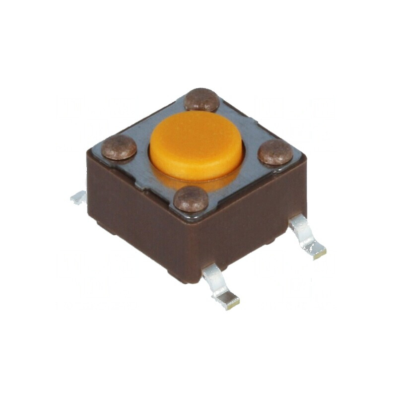 Microîntrerupător TACT SPST-NO 0,05A/12VDC SMT | Electronic-mag.ro | Componente Electronice