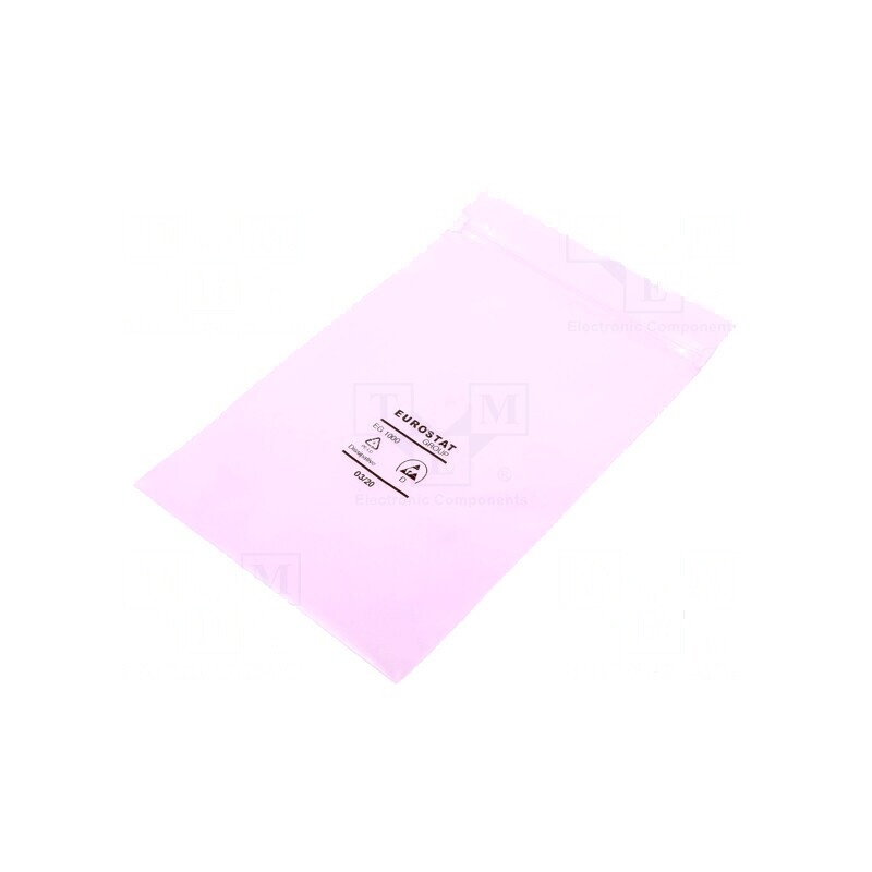 Pungă de protecție ESD 203mm x 127mm, 90um polietilenă | Electronic-mag.ro | Componente Electronice