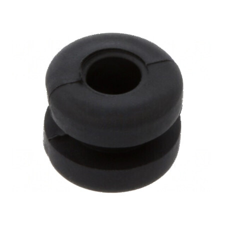 Manşon negru Ø 4,8mm Øorif 3,2mm -40÷135°C UL94HB | Electronic-mag.ro | Componente Electronice