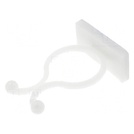 Clipsuri pentru cablu Ø17mm poliamidă naturală UL94V-2 | Electronic-mag.ro | Componente Electronice