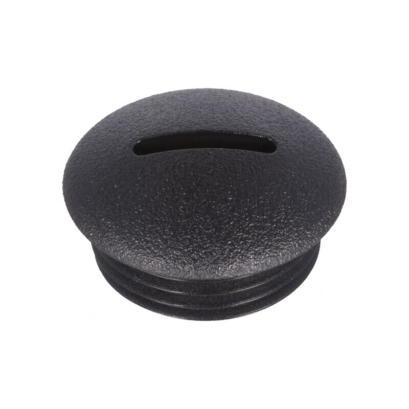 Capac de protecţie M20 1,5 poliamidă neagră 7,5 mm | Electronic-mag.ro | Componente Electronice