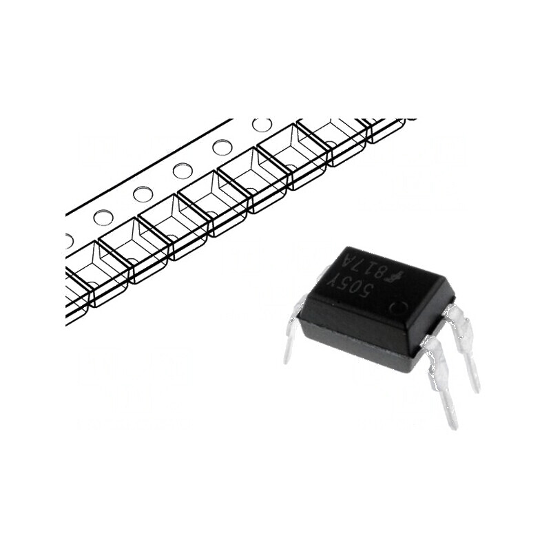 Optocuplor THT 5kV cu tranzistori, 80-160% CTR@5mA, Ch: 1 OUT | Electronic-mag.ro | Componente Electronice Optocuplor THT 5kV cu tranzistori, 80-160% CTR@5mA, Ch: 1 OUT | Electronic-mag.ro | Componente Electronice