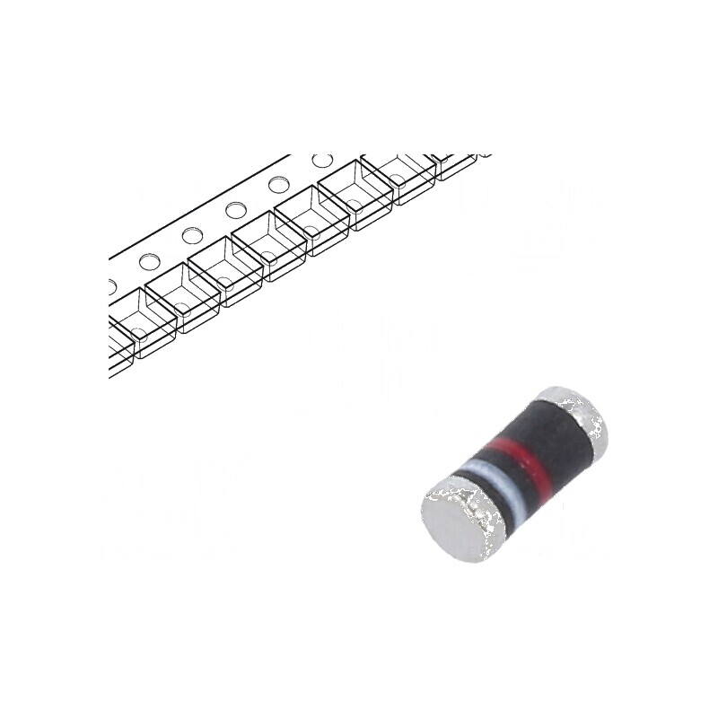 Diodă redresoare SMD 100V 0,5A DO213AA, GL34 | Electronic-mag.ro | Componente Electronice