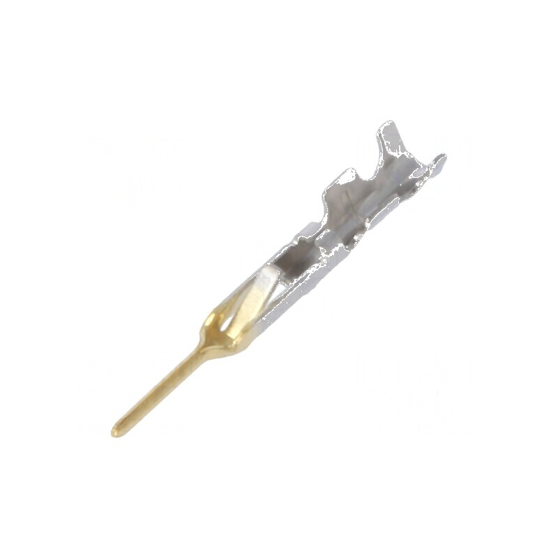 Pin tată aurit 30AWG HR25 crimpat cablu 1A | Electronic-mag.ro | Componente Electronice