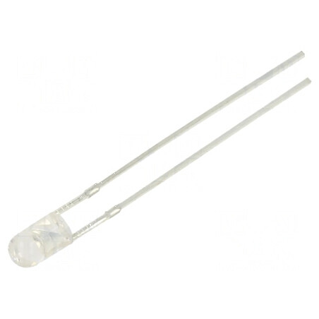 LED 3mm Albastru 7000-8400mcd 30° Convex | Electronic-mag.ro | Componente Electronice